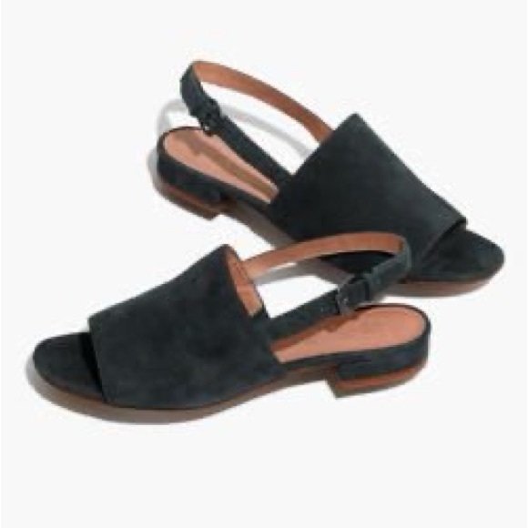 Madewell teal suede sandals - Picture 2 of 6
